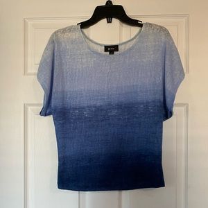 O'mbre' blue top
